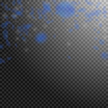 Koyu mavi çiçek yaprakları dökülüyor. Lekesiz r