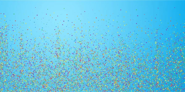 Şenlikli konfeti. Kutlama yıldızları. Çocuksu hapishane.