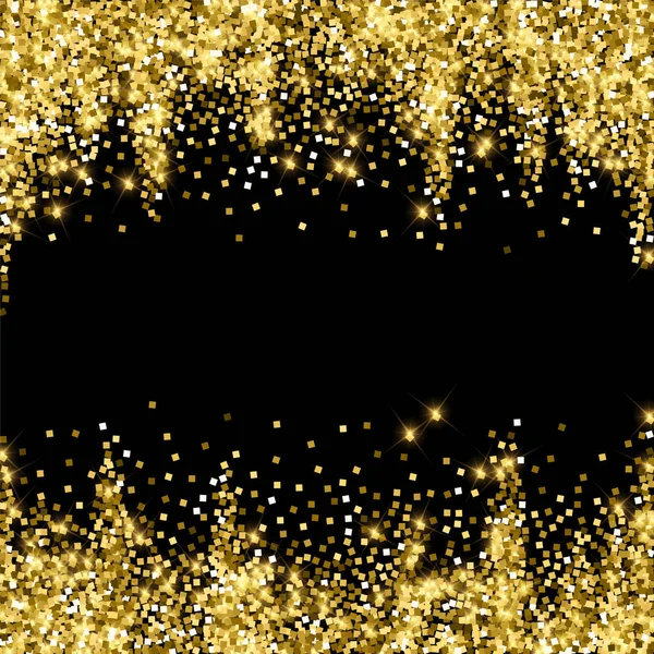 Işıl ışıl altın konfeti. Scattere