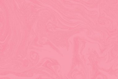 Suminagashi mermer doku el ile Pembe boyalı 