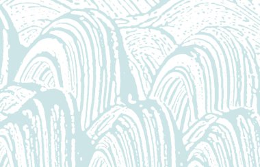 Grunge dokusu. Üzücü mavi iz. Tuhaf.