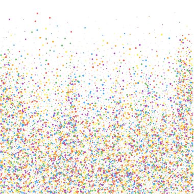 Şenlikli konfeti. Kutlama yıldızları. Renkli konfeksiyon