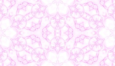 Pembe seamless modeli. Şaşırtıcı hassas sabun b