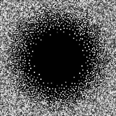 Gümüş parıltılı, ışıl ışıl, konfeti. Scattere