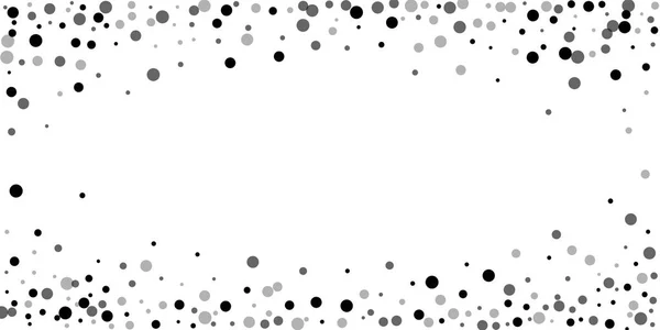 Scattered random black dots. Dark points dispersio — Stock Vector