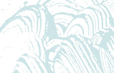 Grunge dokusu. Üzücü mavi iz. Tuhaf.