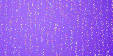 Şenlikli konfeti. Kutlama yıldızları. Renkli yıldız