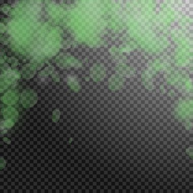 Yeşil çiçek yaprakları dökülüyor. Muhteşem Romanti.