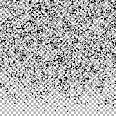 Dağınık yoğun balkon noktaları. Karanlık nokta dağılımı