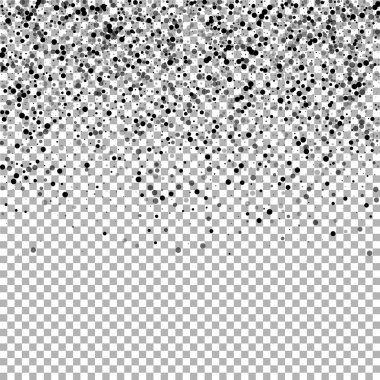 Dağınık yoğun balkon noktaları. Karanlık nokta dağılımı