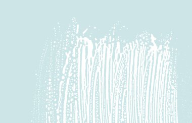 Grunge dokusu. Üzücü mavi iz. Şirin ba