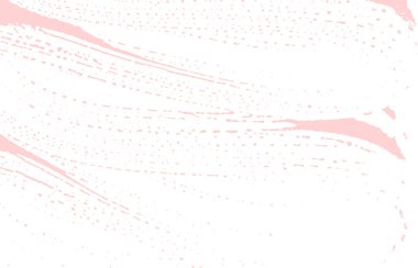 Grunge dokusu. Üzücü pembe iz. Süslü b