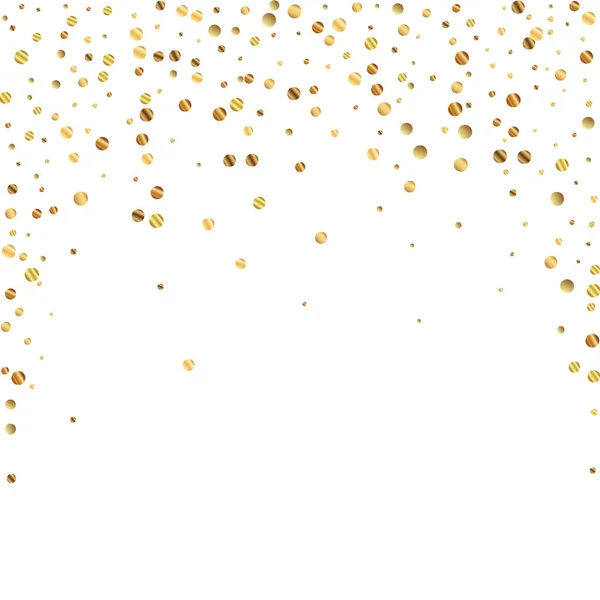 Nadir bulunan altın konfeti konfeti konfetisi. Kare