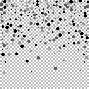 Rastgele siyah noktalar. Karanlık noktalar dağılıyor.