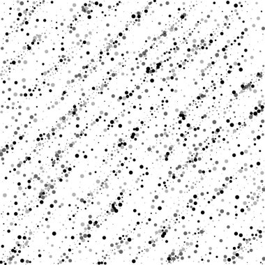 Dağınık yoğun balkon noktaları. Karanlık nokta dağılımı