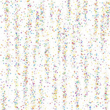 Şenlikli konfeti. Kutlama yıldızları. Renkli konfeksiyon