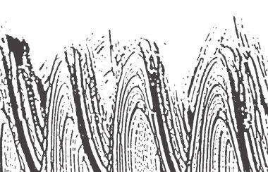 Grunge doku. Sıkıntı siyah gri pürüzlü iz. Sevimli arka plan. Gürültü kirli grunge doku. Enerjik sanatsal yüzey. Vektör çizimi.