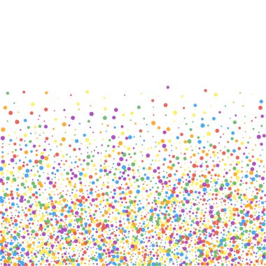 Şenlikli konfeti. Kutlama yıldızları. Neşeli bir şenlik