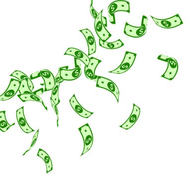 Amerikan dolarları düşüyor. Yüzen Amerikan doları. 