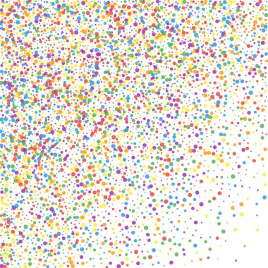 Şenlikli konfeti. Kutlama yıldızları. Neşeli bir şenlik