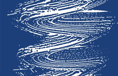 Grunge dokusu. Üzüntü çivit pürüzü. Enerji