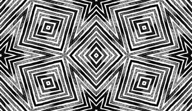 Siyah ve beyaz Geometrik Suluboya. Düzgün. 