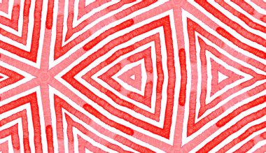 Pembe kırmızı Geometrik Suluboya. Lezzetli Kusursuz