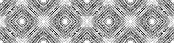 Black and white Seamless Border Scroll. Geometric