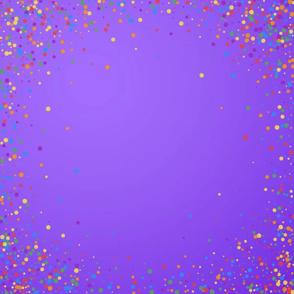 Des confettis festifs. Des stars de la fête. Confiserie joyeuse — Image vectorielle