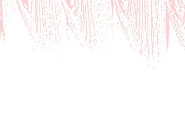 Grunge dokusu. Üzücü pembe iz. Süslü b