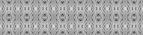 Siyah ve beyaz Kusursuz Sınır Parşömeni. Geometrik 