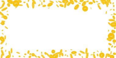 İngiliz sikkeleri düşüyor. Dağınık düzensizlik 