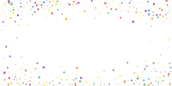 Şenlikli konfeti. Kutlama yıldızları. Neşeli yıldızlar 