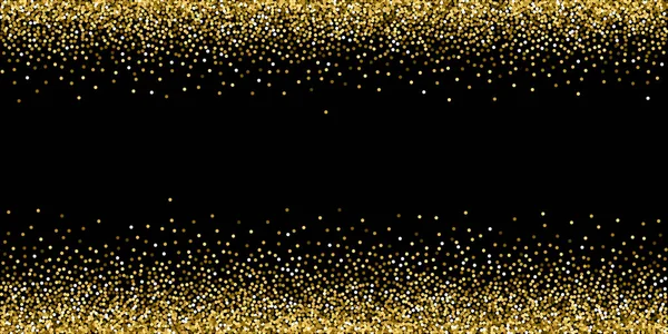 Yuvarlak altın parıltılı lüks konfeti. Dağılın