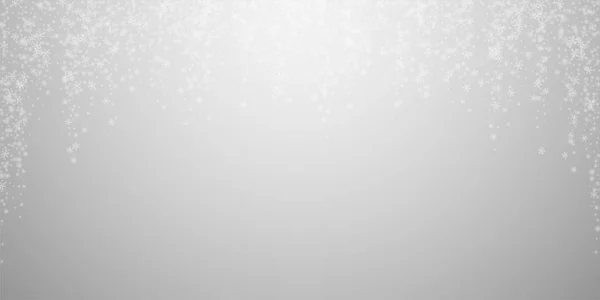 Hermosa nieve brillante fondo de Navidad. Sutil — Vector de stock