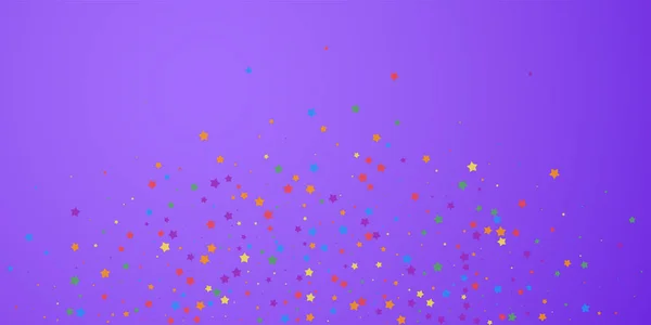 Feestelijke confetti. Feeststerren. Joyous sterren — Stockvector