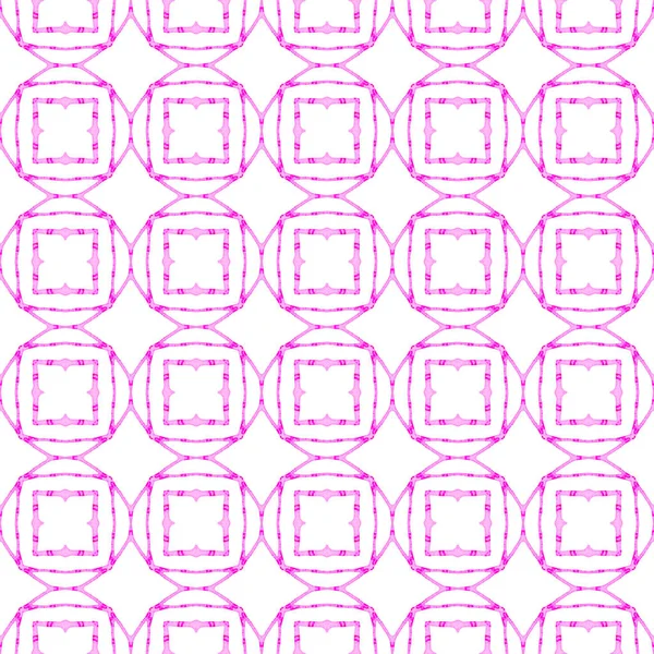 핑크 기하학적 매끄러운 패턴. 손으로 그린 물 — 스톡 사진
