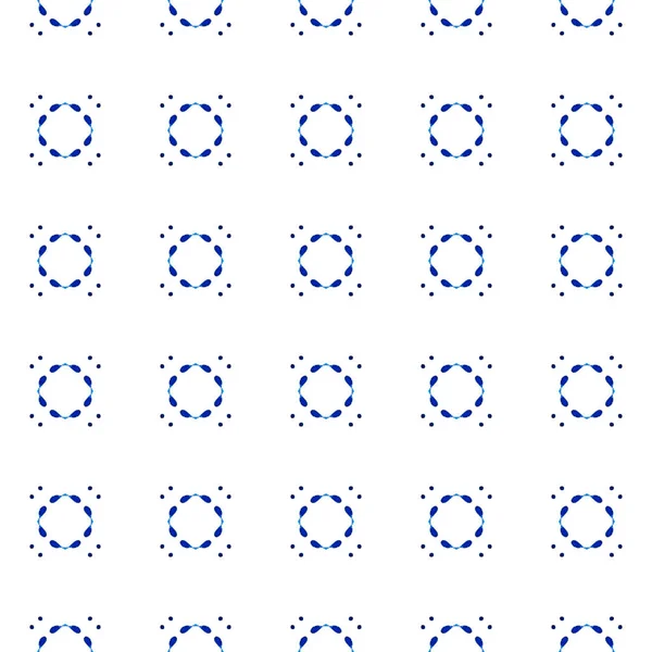 Niebieski rozpryski bezszwowy wzór. Ręcznie rysowane waterco — Zdjęcie stockowe