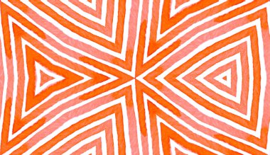 Pembe kırmızı Geometrik Suluboya. Lezzetli Kusursuz