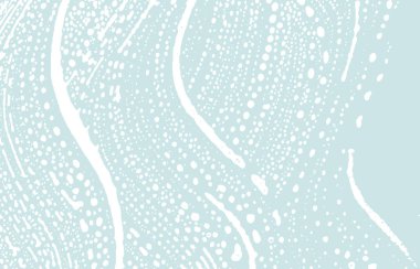 Grunge dokusu. Üzücü mavi iz. Şirin ba