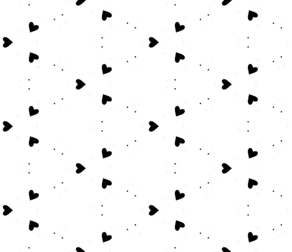 Fekete-fehér fröccs zökkenőmentes mintázat. Kéz Dr — Stock Fotó