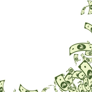 Hindistan rupisi düşüyor. Dağınık INR faturaları
