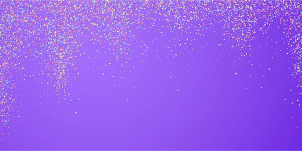 Confetti festivi. Stelle della celebrazione. Stella colorata — Vettoriale Stock
