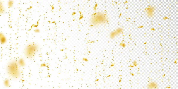 Flama ve konfeti. Altın gelin teli ve folyo ribbo