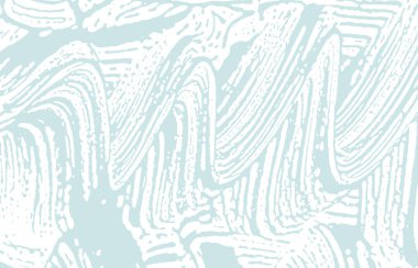 Grunge dokusu. Üzücü mavi iz. Tuhaf.