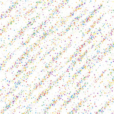 Şenlikli konfeti. Kutlama yıldızları. Renkli konfeksiyon