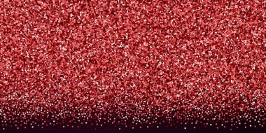 Kırmızı altın parıltılı lüks konfeti. Scatte