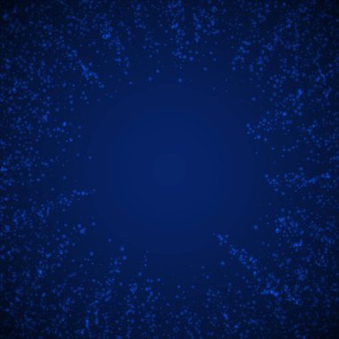 Sihirli yıldızlar Noel arka planı. Zekice bir uçuş.