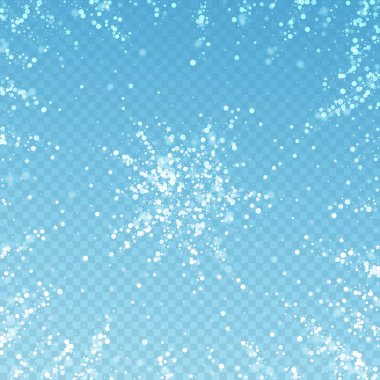 Sihirli yıldızlar seyrek Noel arkaplanı. Çaktırmadan.