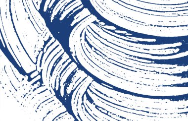 Grunge dokusu. Üzüntü çivit pürüzü. Delig